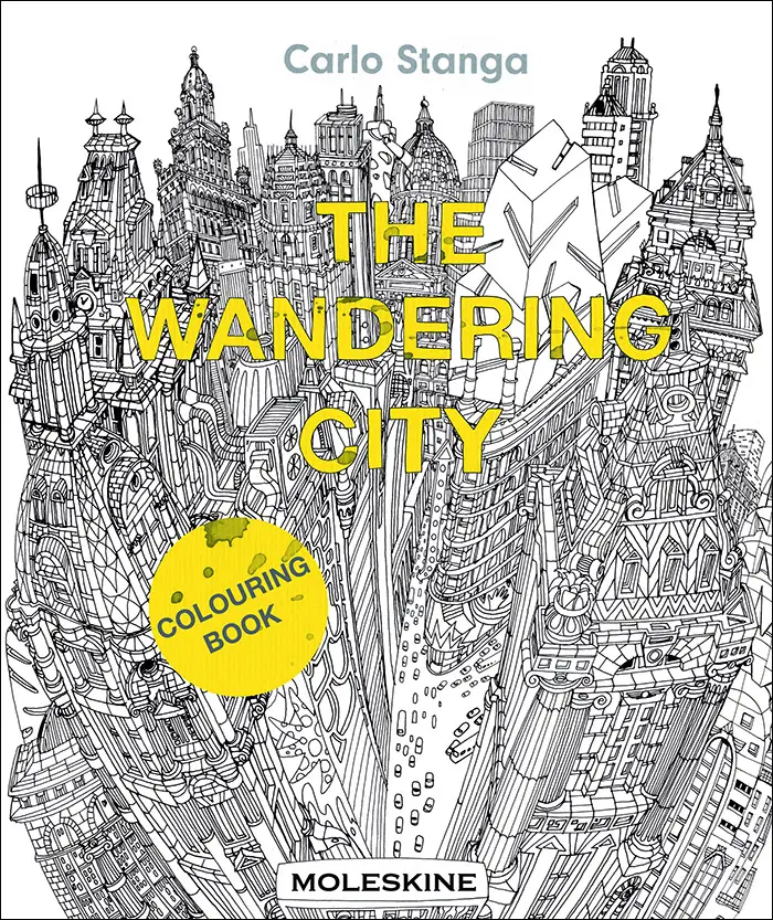 The Wandering City coloring book