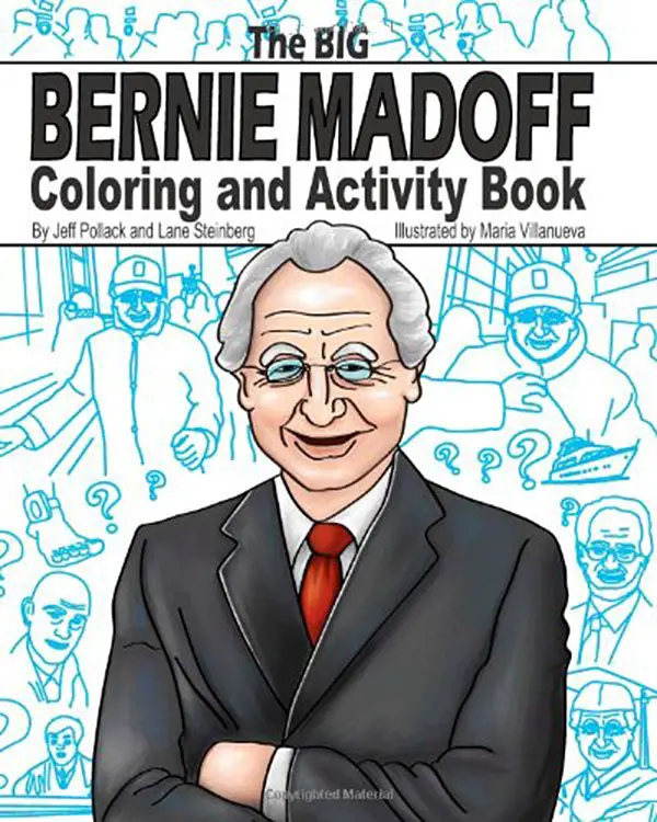 big bernie madoff coloring book