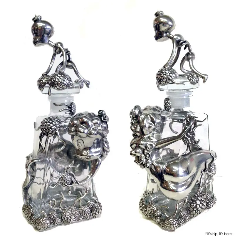 decanter from front and back