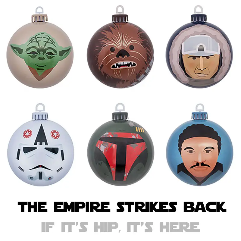 empire strikes back ornament set