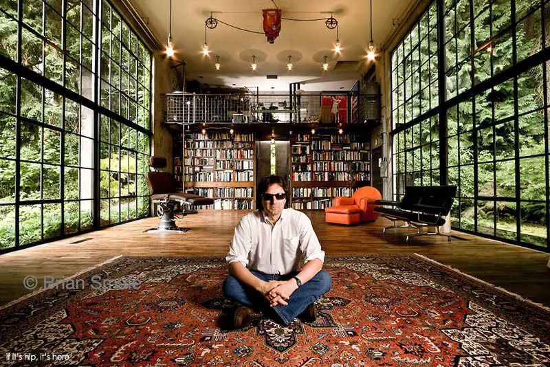 The Principal architect Tom Kundig. Photographed by Brian Smale, in The Brain