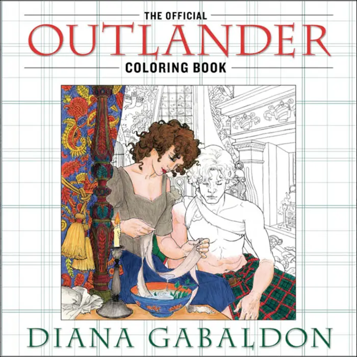 official outlander coloring book