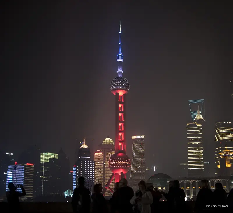 Oriental Pearl Tower in Shanghai