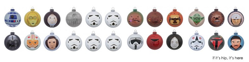 star wars christmas baubles full set IIHIH