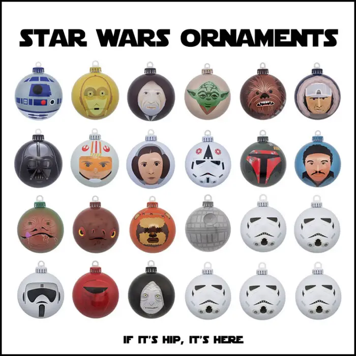 Star Wars Christmas Ornaments 