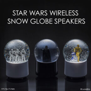 New Star Wars Wireless Snow Globe Speakers