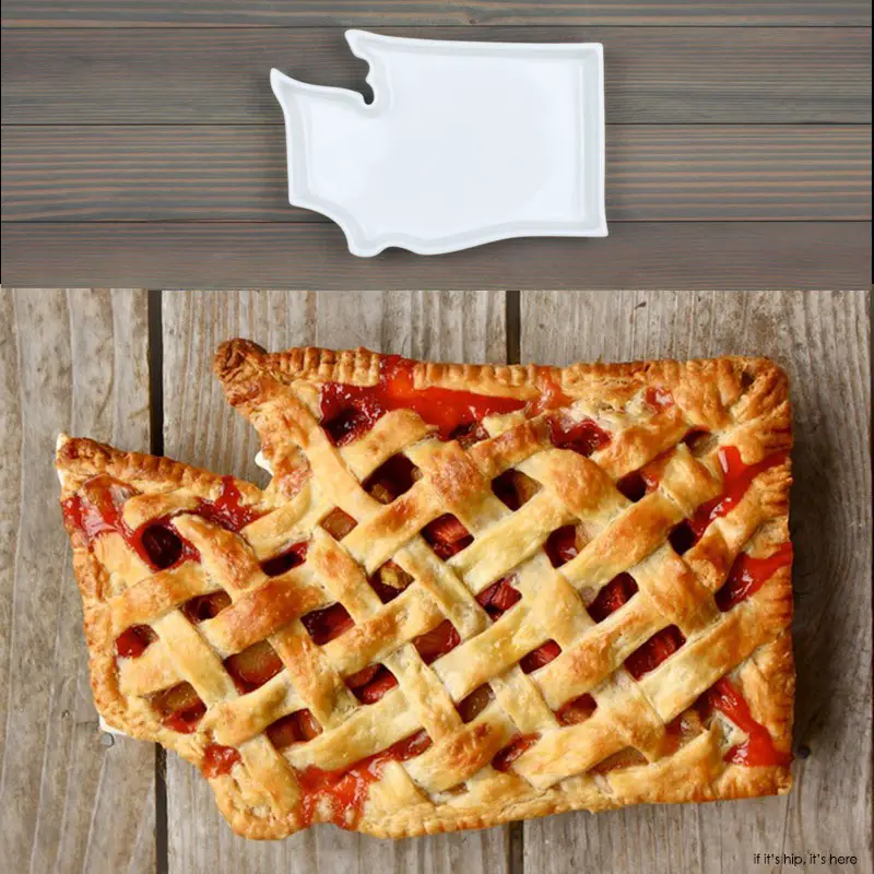 strawberry rhubard washington state pie