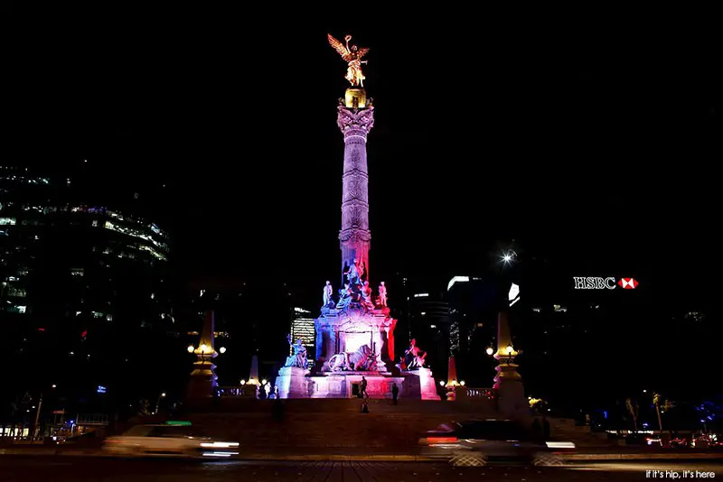 Angel de la Independencia monument, Mexico City