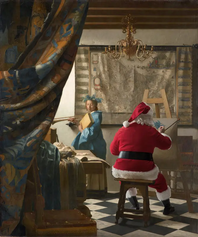 Vermeer's The Art of Painting