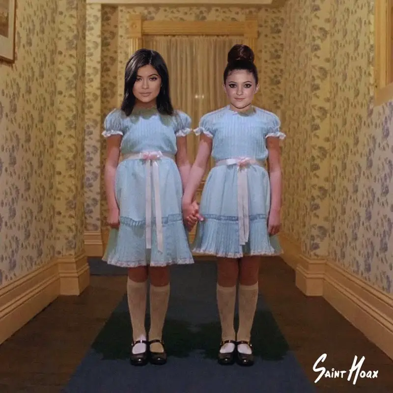 Kylie & Kylie as shining twins