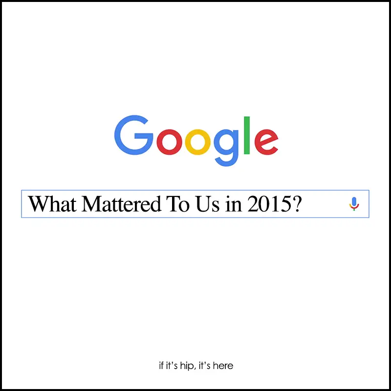 Most Popular Google Searches of 2015