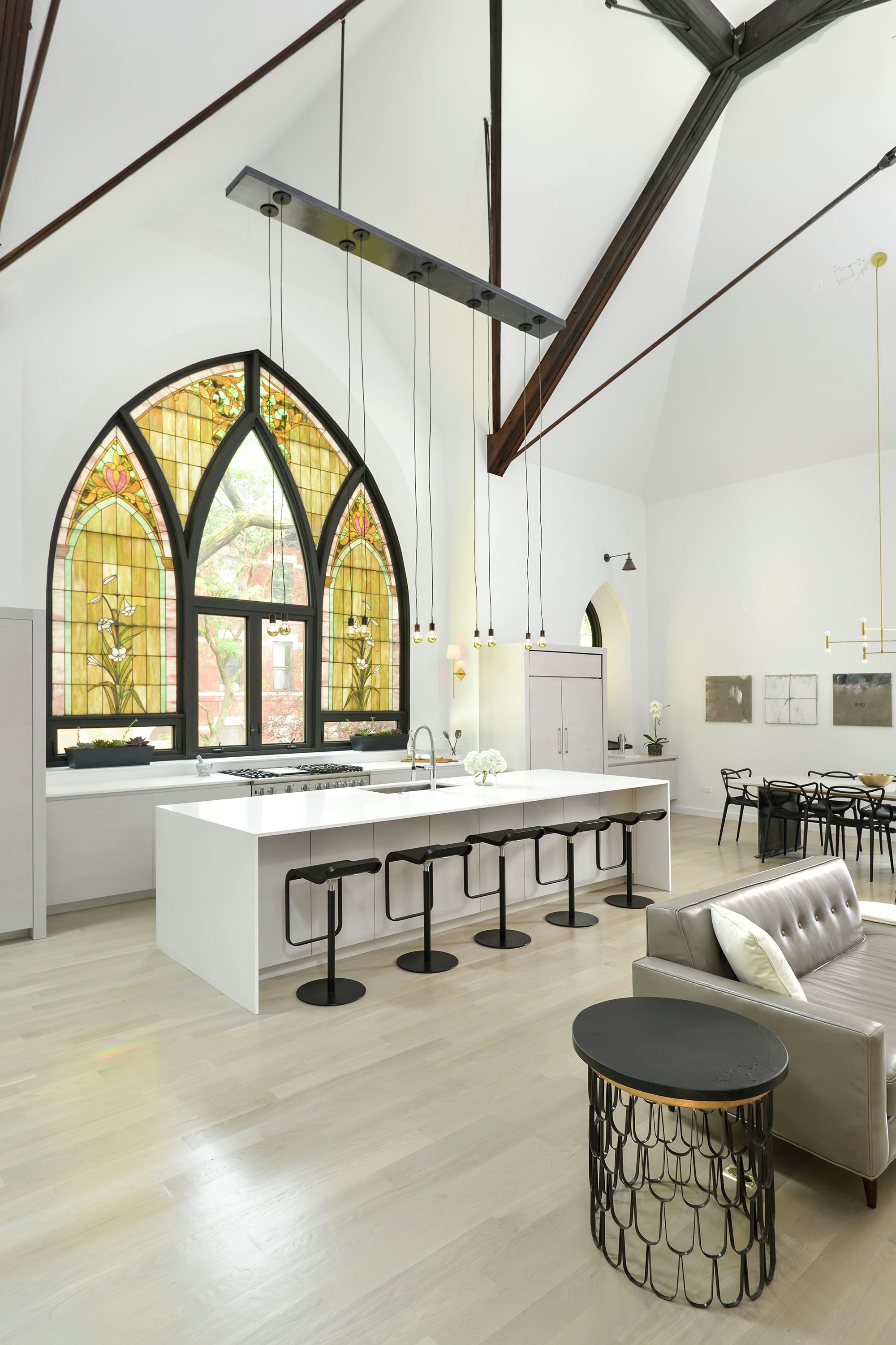 church converted kitchen