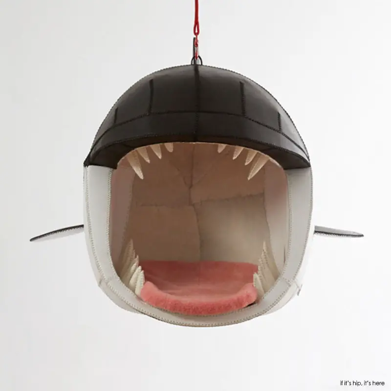 Fiona blackfish hanging chair by porky hefer head-on photo by justin patrick