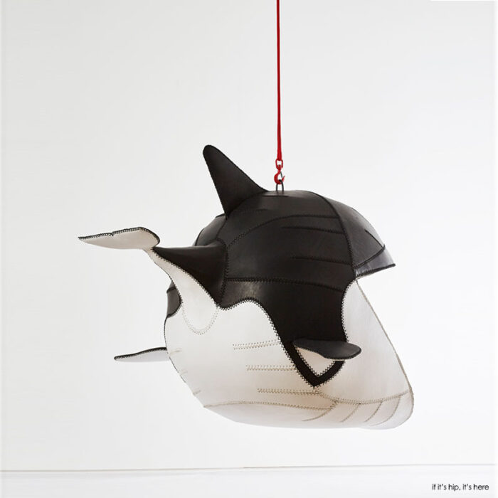 Fiona shark hanging chair by porky hefer 2