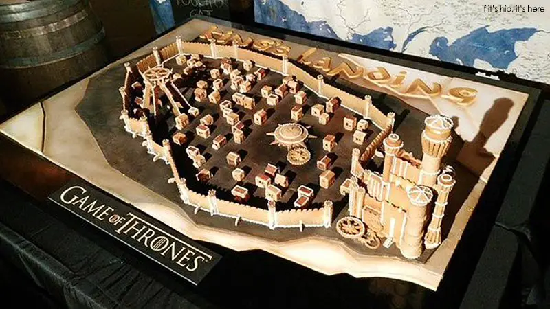 GOT kings Landing in gingerbread