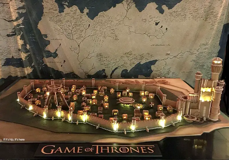 GOT kings Landing in gingerbread 