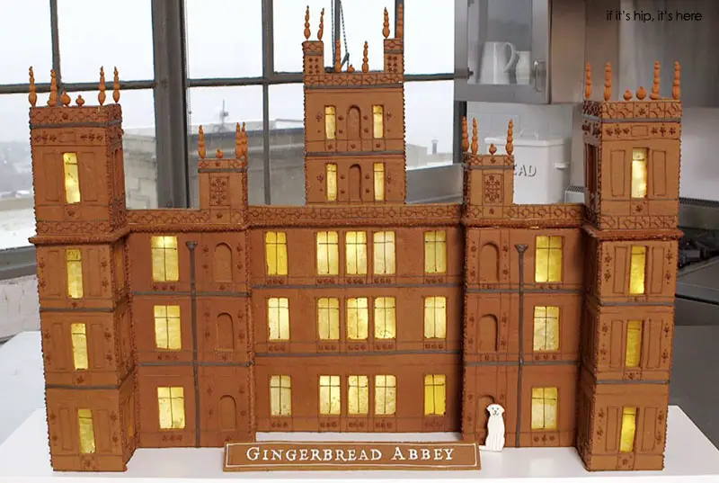 Gingerbread Abbey by Martha Stewart and her team