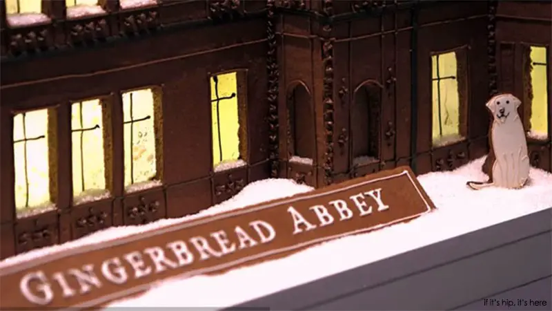 Gingerbread Abbey detail