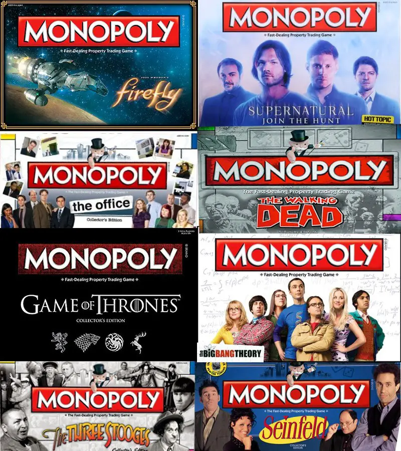 Live action TV versions of Monopoly