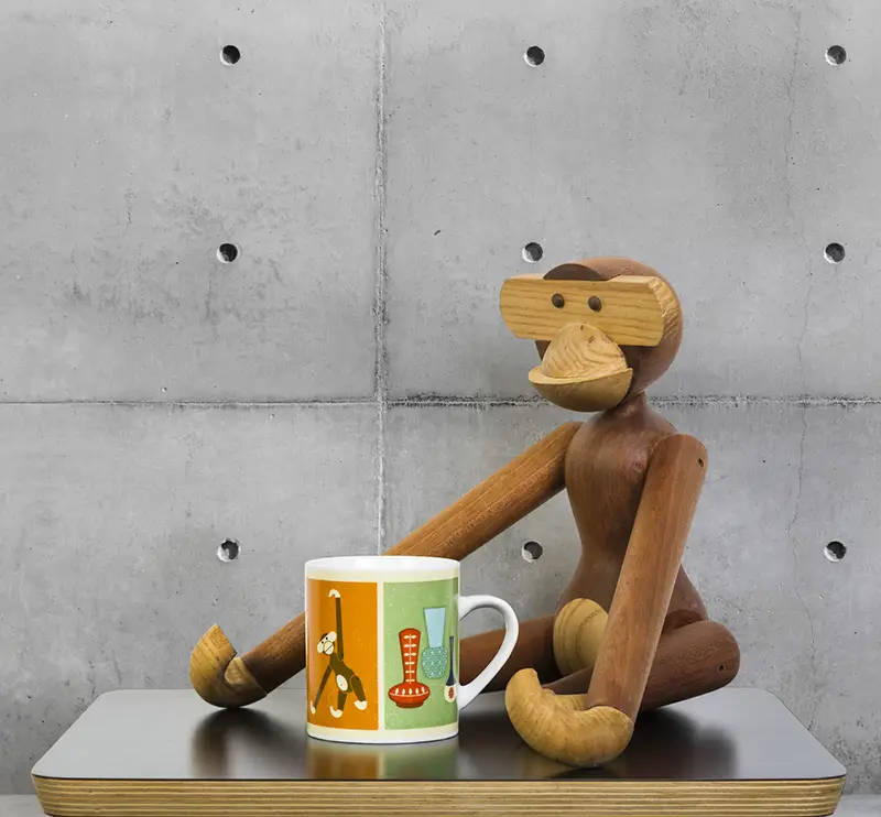 Modern+Home+Kay Bojesen Monkey+Mug