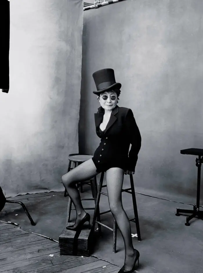 Yoko Ono photographed by Annie Leibovitz