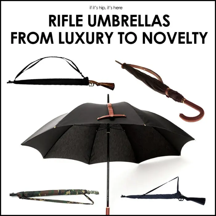 Read more about the article Rifle Umbrellas – From Luxury To Novelty