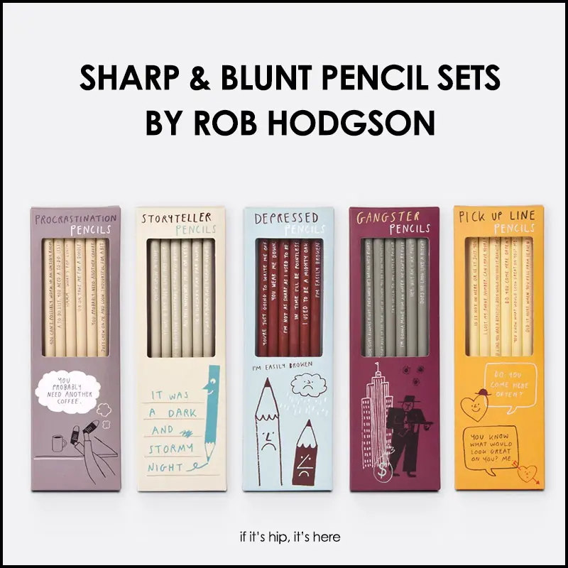 Sharp & Blunt pencil sets 