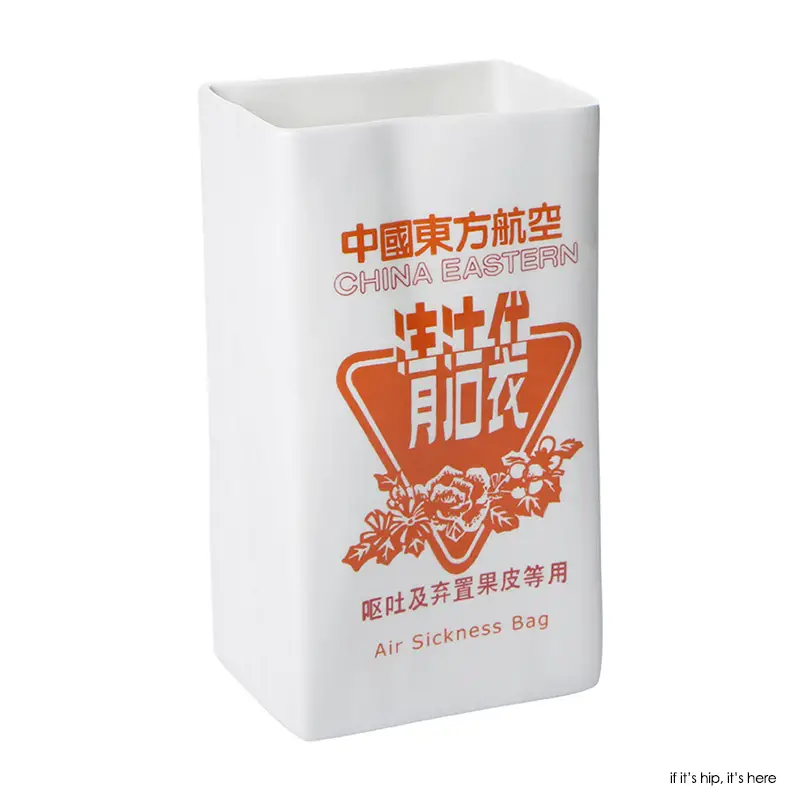 china eastern porcelain barf bag 1