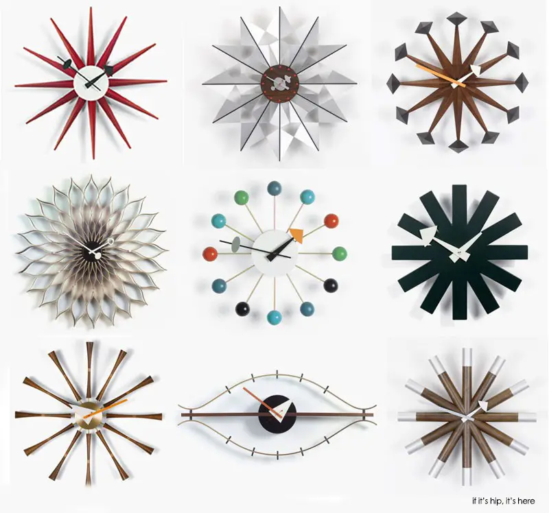 george nelson wall clocks