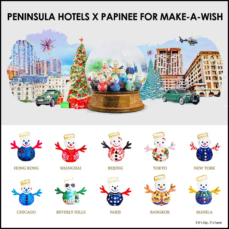 peninsula hotels x papinee for make-a-wish