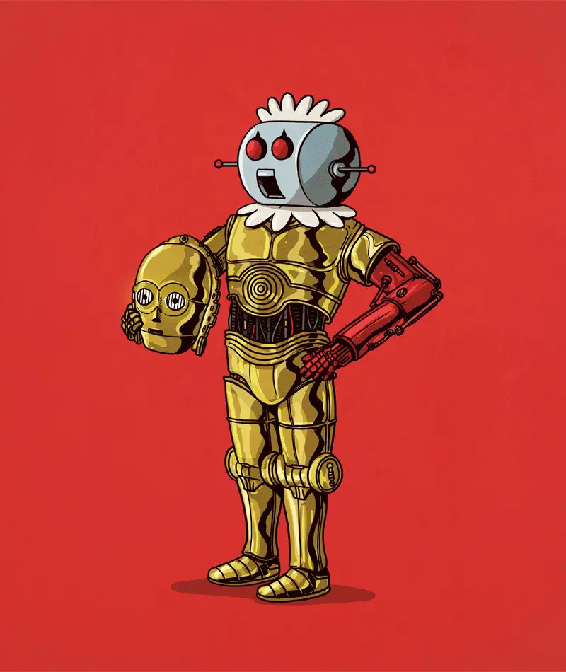 C3P0 jensens robot