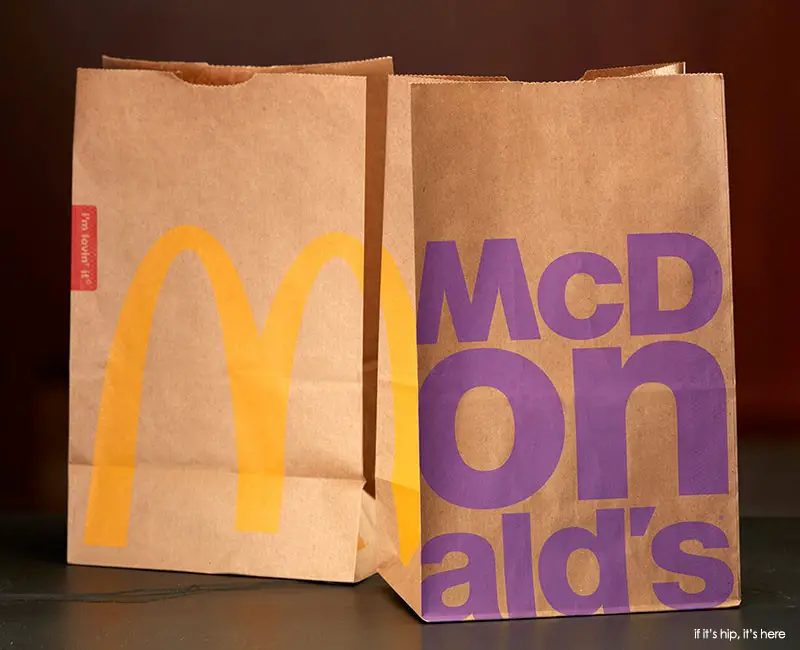 McDonald's new bags for 2016