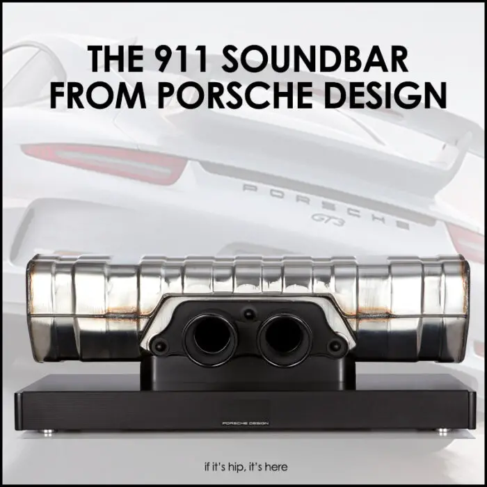 Read more about the article The 911 Soundbar by Porsche Design Adds Volume To A Silencer.
