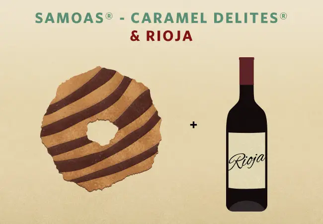 samoas and rioja