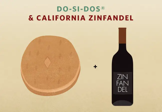 do-si-dos and Zinfandel