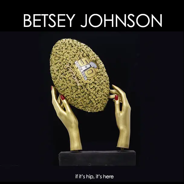 Betsey Johnson custom NFL football IIHIH