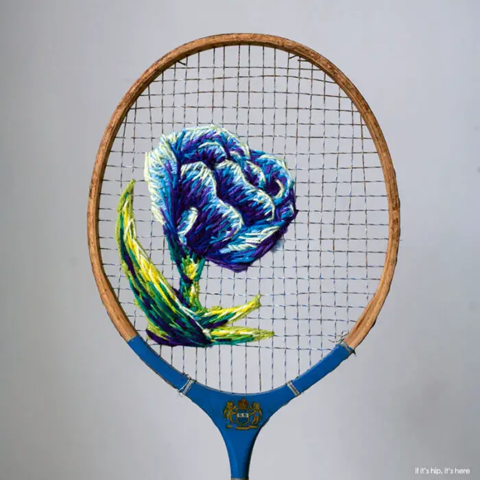 Read more about the article Danielle Clough Serves Up Some Unusual Embroidery