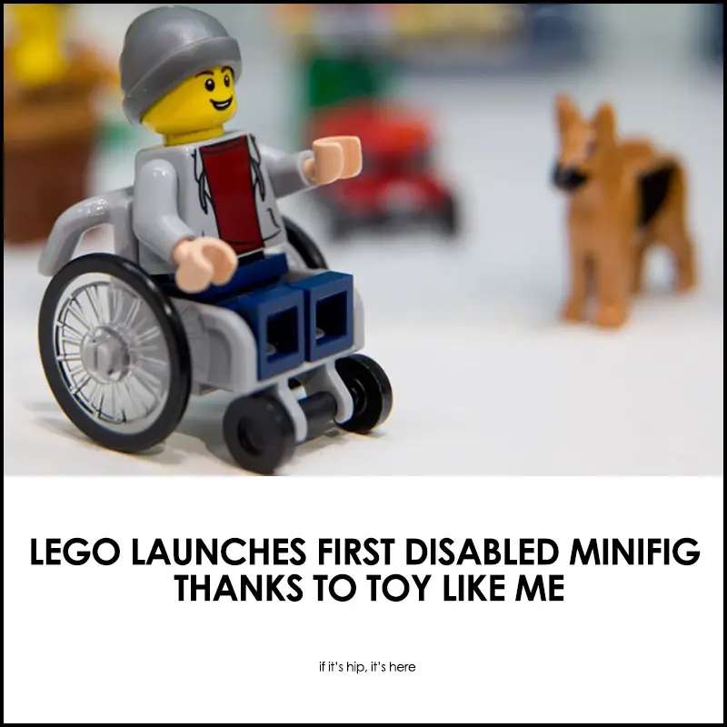 LEGO launches first disabled figure