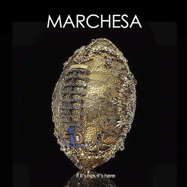 Marchesa - Georgina Chapman & Keren Craig One-Of-A-Kind NFL Footballs