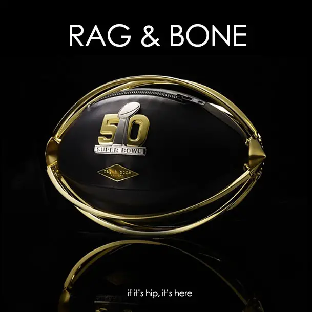 Rag & Bone - Marcus Wainwright & David Neville custom NFL football