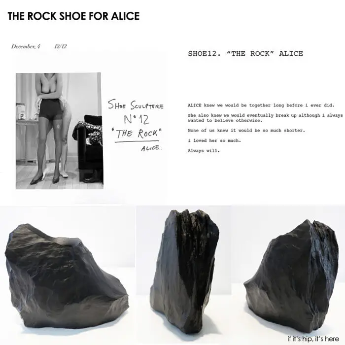 The rock shoe for alice