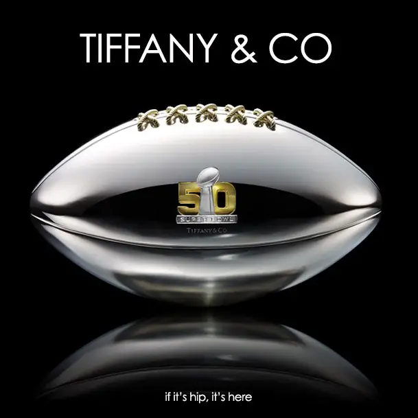 Tiffany & Co - Francesca Amfitheatrof custom NFL football IIHIH