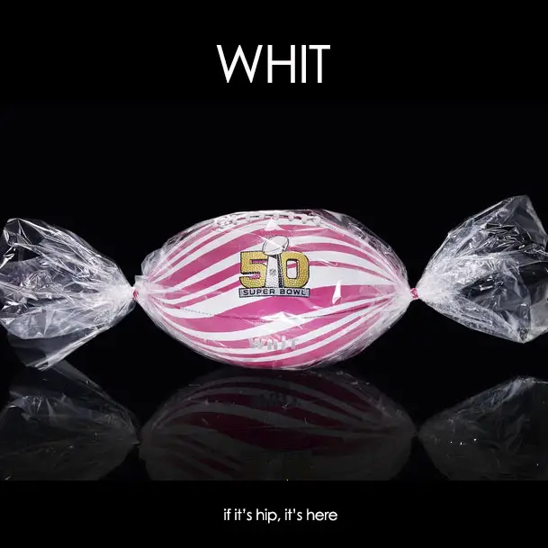 WHIT - Whitney Pozgay custom NFL football