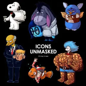 Alex Solis’ Icons Unmasked – Soon To Be A Hardcover Book