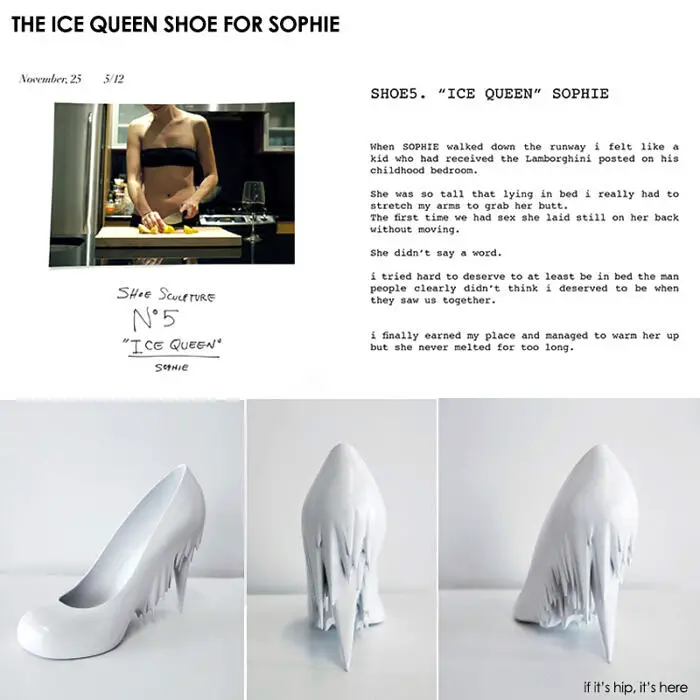 The Ice Queen shoe for Sophie