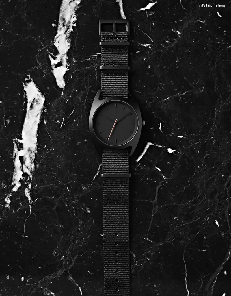 nocs atelier seconds watch on marble