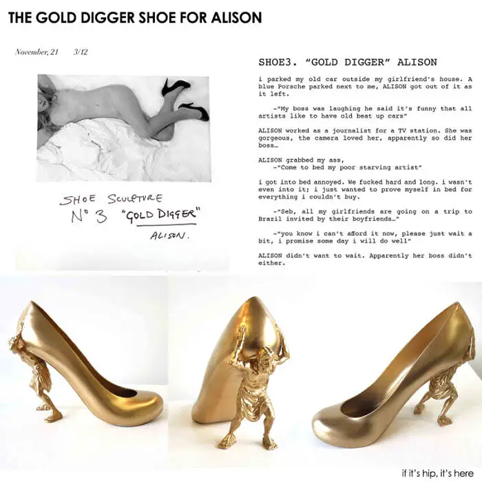 Gold Digger shoe for Alison
