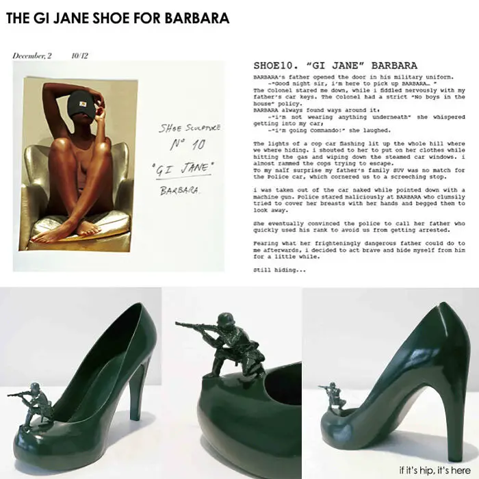 The GI Jane Shoe for Barbara