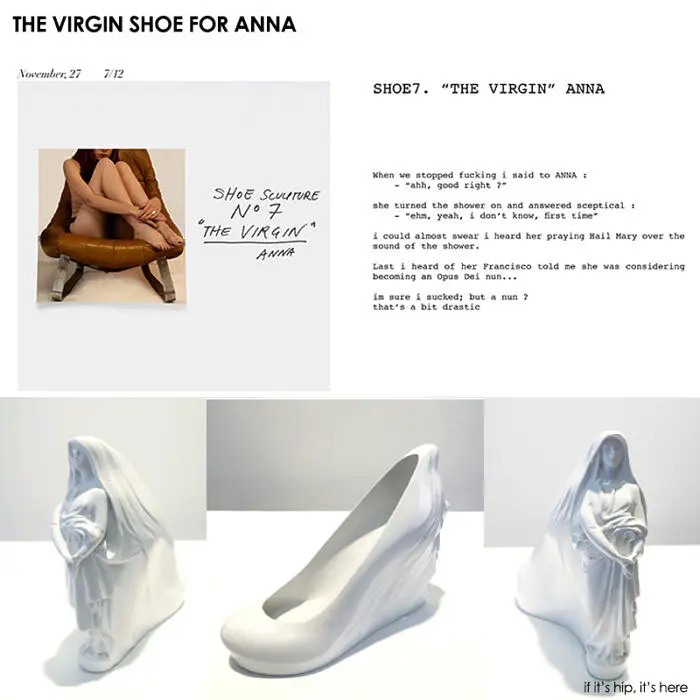 the virgin shoe for anna