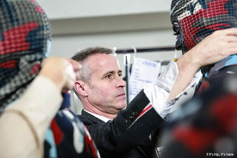 thom browne moncler backstage